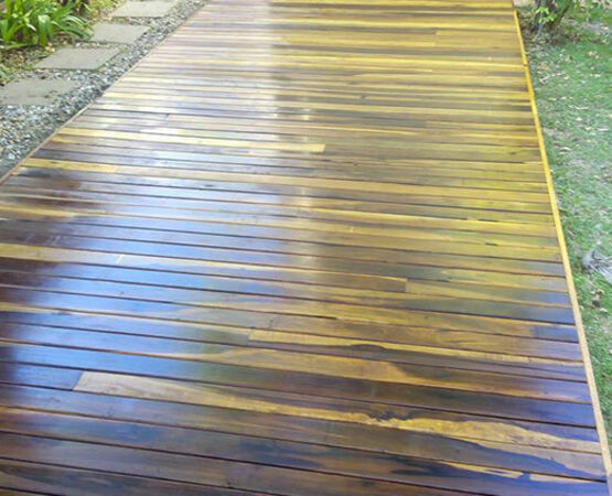 Características de Deck madera